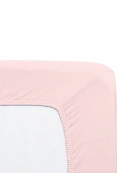 Best FLORELLA Flausch-Biber-Spannbetttücher aus Baumwolle ROSÉ