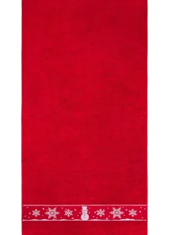Discount DYCKHOFF Flauschige Ftier-Serie mit Jacquard-Bordür ROT