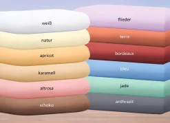 New BADER Flauschiges Biber-Spannbetttuch