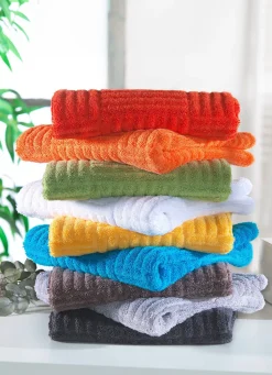 Best BADER Flauschig weiche Frottier-Serie mit Hoch-Tief-Struktur TAUPE
