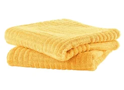Best BADER Flauschig weiche Frottier-Serie mit Hoch-Tief-Struktur GELB