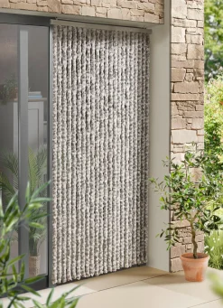 Hot BADER Flauschvorhang aus Chenille braun