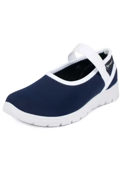 Clearance BADER Flexibler Ballerina-Stretchschuh BLAU