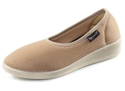 Clearance BADER Flexibler Damen-Ballerina mit Fersendämpfung BEIGE