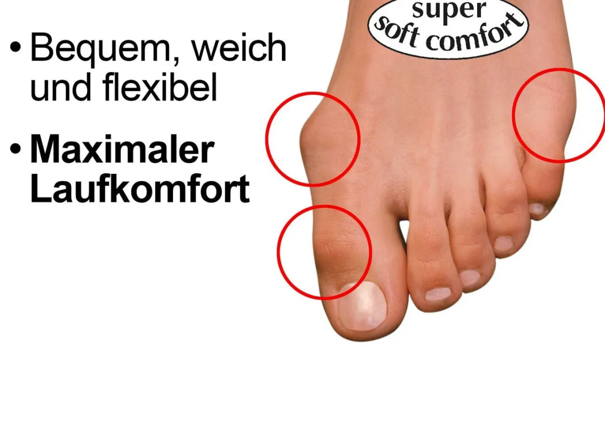 Sale BADER Flexibler Slipper mit elastischem Einschlupf ROT
