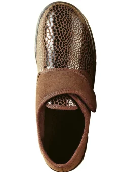 Best FLORETT Damen Klett-Halbschuh in extraweiter Passform