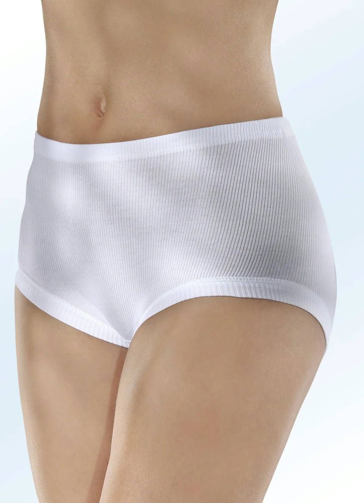 Online CON-TA Fünferpack Slips mit auswechselbarem Gummizug WEISS