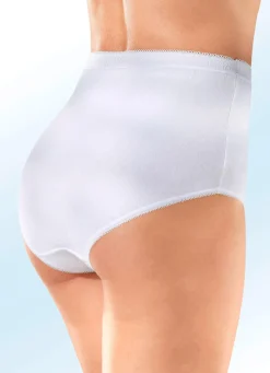 Sale BADER Fünferpack Slips mit elastischen Abschlüssen, auch als Spar-Zehnerpack erhältlich WEISS