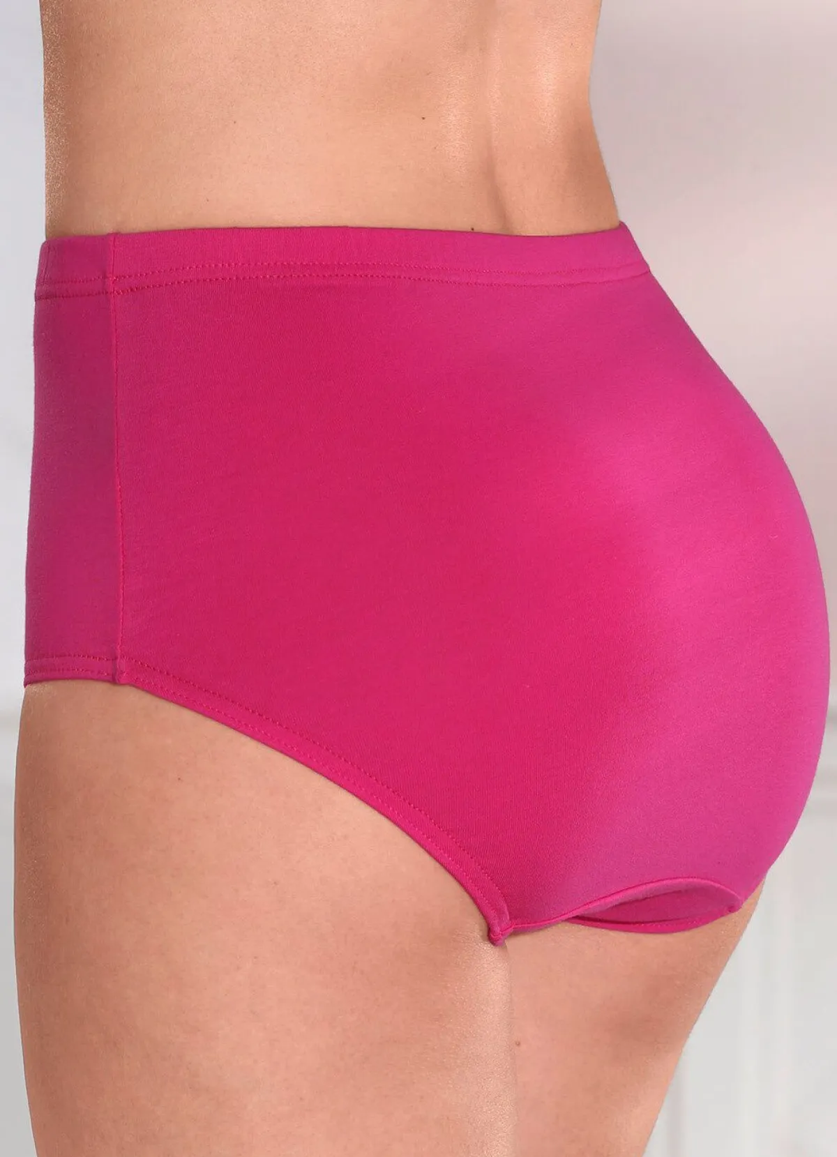Online BADER Fünferpack Slips mit Gummizug FUCHSIA