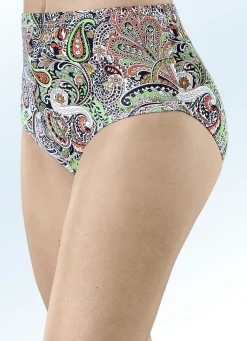 Sale BADER Fünferpack Slips mit Paisley-Dessin BUNT