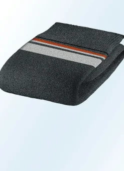 Discount BADER Fünferpack Socken, Schaft und Bund extra weit 2X HELLGRAU, 3X ANTHRAZIT