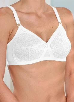 New FORMAT Zweierpack BH mit Spitzencups 1X BEIGE, 1X WEISS