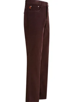 FRANCESCO BOTTI ""-Cordhose in 4 Farben BORDEAUX