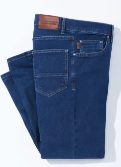 Outlet FRANCESCO BOTTI ""-Hose in 5 Farben JEANSBLAU
