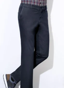 Hot FRANCESCO BOTTI ""-Hose in 3 Farben MARINE