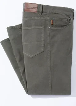 Discount FRANCESCO BOTTI ""-Hose in 5 Farben OLIV