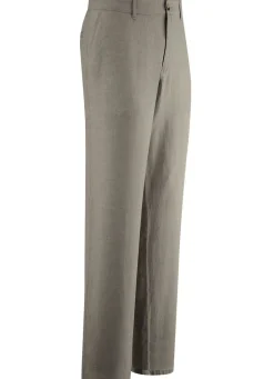 New FRANCESCO BOTTI ""-Hose mit Leinen in 3 Farben KHAKI
