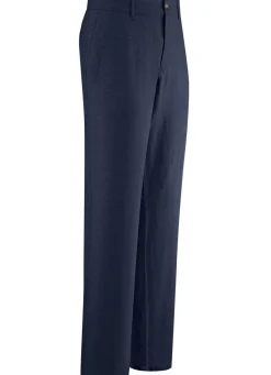Online FRANCESCO BOTTI ""-Hose mit Leinen in 3 Farben MARINE
