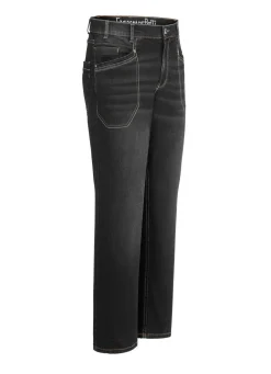 Sale FRANCESCO BOTTI ""-Jeans in 3 Farben SCHWARZ