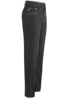 Discount FRANCESCO BOTTI ""-Jeans mit Dehnbund in 3 Farben ANTHRAZIT