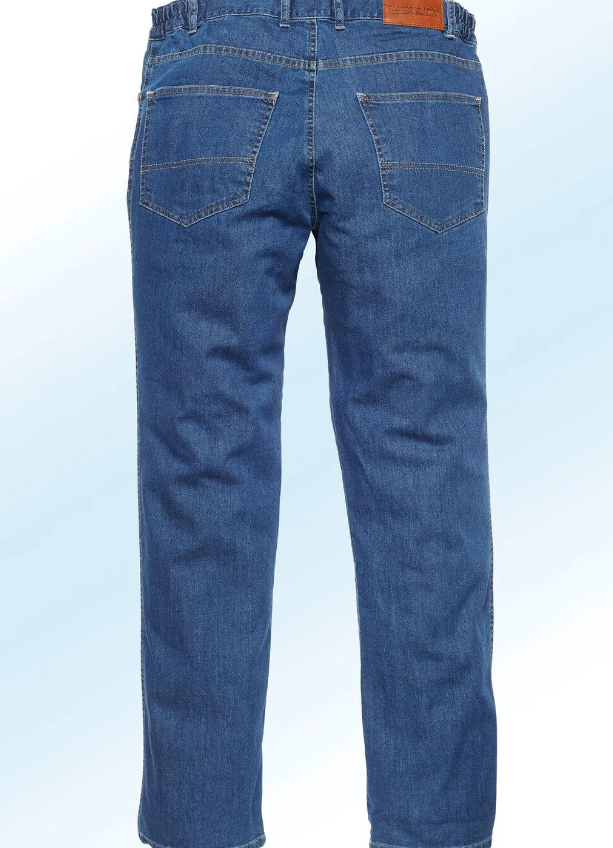 FRANCESCO BOTTI ""-Jeans mit Dehnbundeinsätzen in 3 Farben JEANSBLAU
