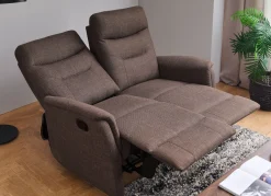 Sale BADER Frei im Raum aufstellbare Polstermöbel dunkelbraun