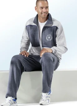 Clearance BADER Freizeitanzug mit zwei Hosen GRAU-BLAU