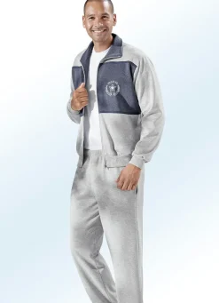 Clearance BADER Freizeitanzug mit zwei Hosen GRAU-BLAU