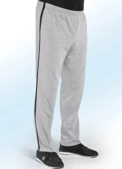 Discount BADER Freizeithose in 3 Farben GRAU MELIERT