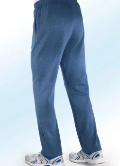 Sale BADER Freizeithose in 4 Farben JEANSBLAU MELIERT