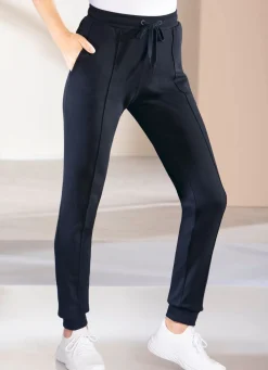 New BADER Freizeithose mit Biesennaht MARINE