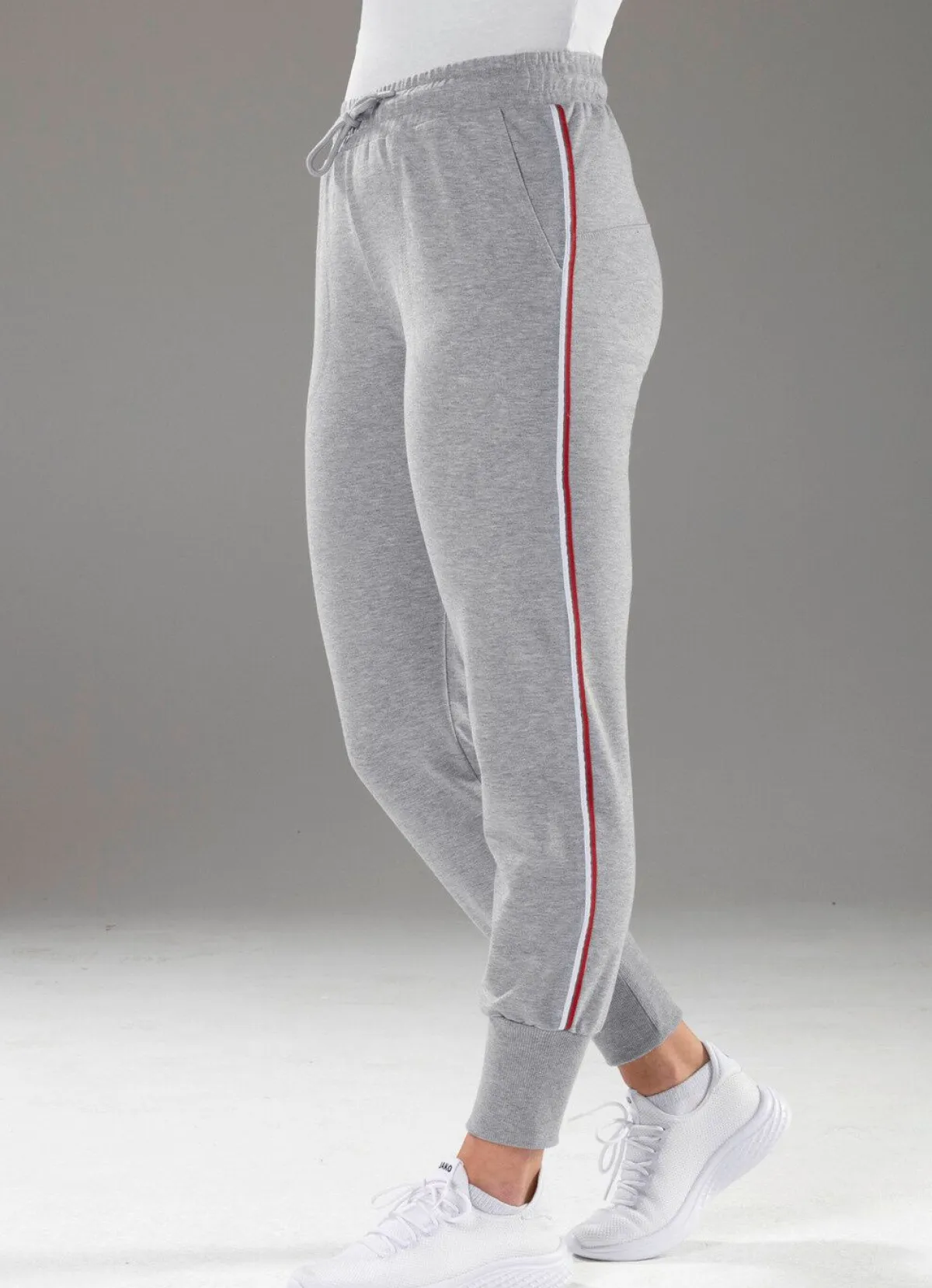 Hot PLANTIER Freizeithose von „“ in 4 Farben MITTELGRAU MELIERT