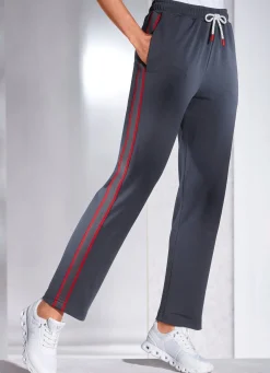 Hot PLANTIER Freizeithose von „“ ANTHRAZIT-ROT