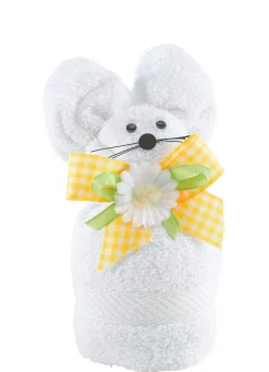 Online BADER Frottier-Frühlingsmaus in kuschelweicher Qualität WEISS