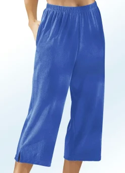Discount BADER Frottier-Hose in Capriform AZURBLAU