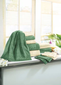 Clearance BADER Frottierserie mit Mäander-Jacquard-Struktur