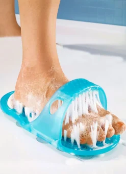Hot BADER Fußbürste BLAU