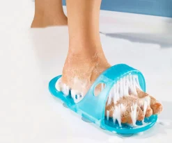 Hot BADER Fußbürste BLAU