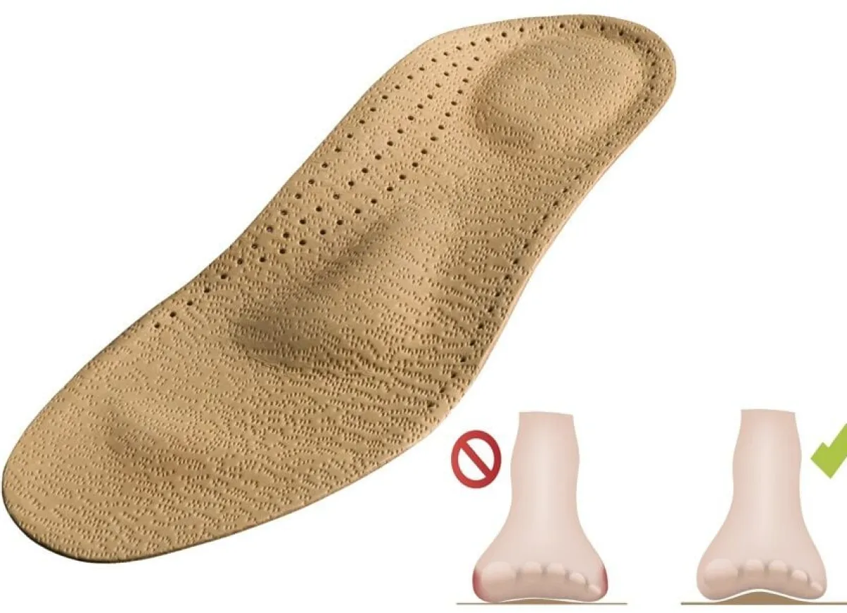 Best FußGut "" Leder-Komfort-Fußbett HAUT