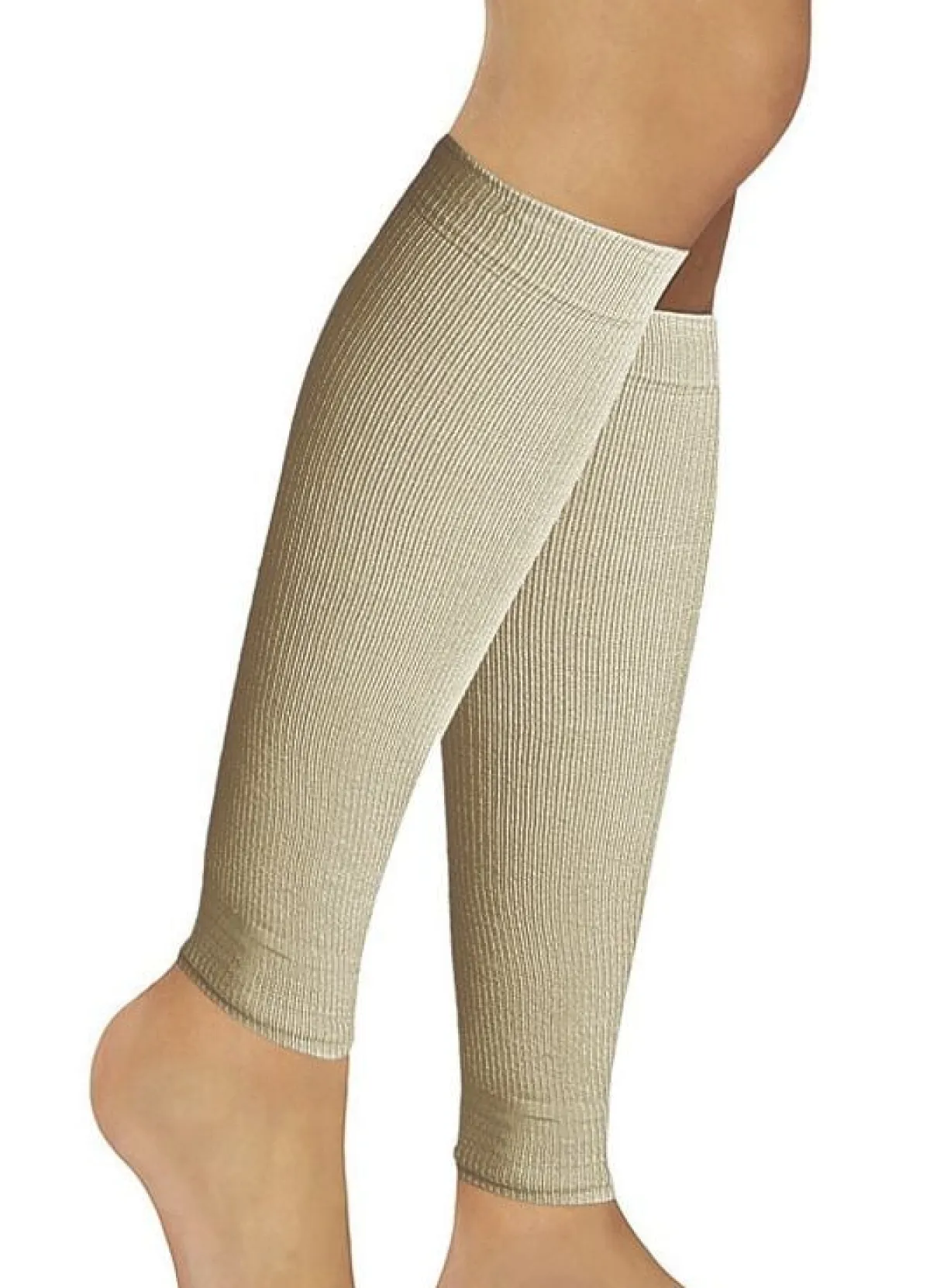 Hot BADER FußGut Stütz-Stulpen BEIGE