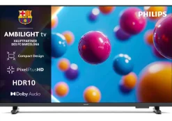 Best PHILIPS Full HD Ambilight LED Fernseher SCHWARZ