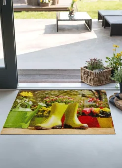 Best BADER Fußmatte mit rutschhemmendem Vinylrücken bunt