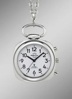 Outlet MASTER TIME Funk-Anhängeruhr mit sprechender Zeitansage auf Knopfdruck
