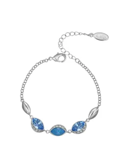 BADER Funkelnde Eleganz in Blau – Armband mit Swarovski-Kristalle