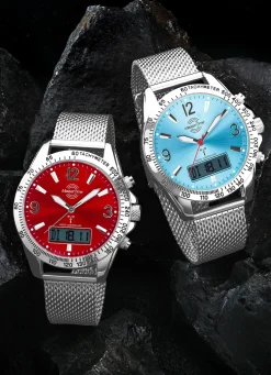 Best BADER Funk-Herrenuhr mit Funktionen