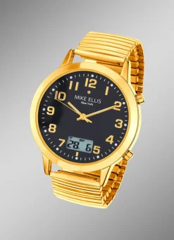 Online MIKE ELLIS NEW YORK Funk-Herrenuhr von