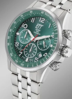 Outlet ETT Funk-Solar-Chronograph mit Wechselband