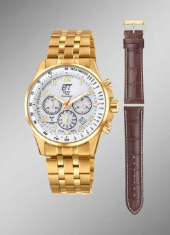 Online ETT Funk-Solar-Herrenuhr EGS-11614-42MS