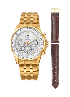 Online ETT Funk-Solar-Herrenuhr EGS-11614-42MS