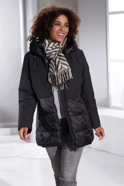 Online BADER Funktionsjacke in angesagtem Materialmix SCHWARZ